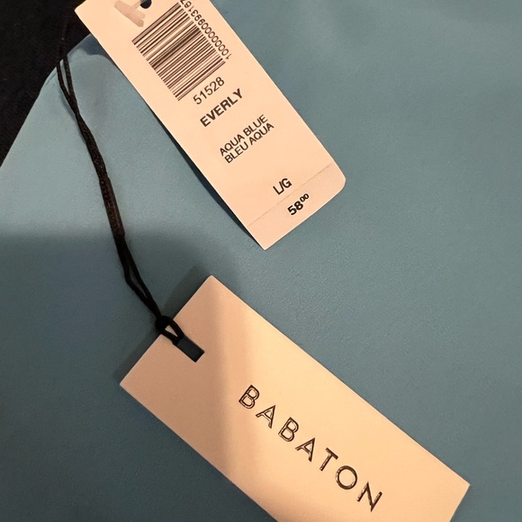 Aritzia BABTON Everly Cami Top SIZE LARGE Multiple Colors Blue Pink White Black - Picture 9 of 13